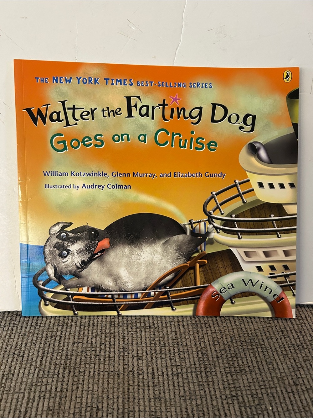 Walter the Farting Dog Goes on a Cruise - Children's Book paperback